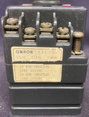 Omron TDL-U Solid State Time Delay