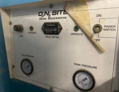 On Site Gas Systems, Inc. O-8AS Oxygen Generator