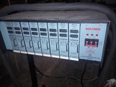 Plastic Process Equipment (PPE) Close up FRONT Hot runner control