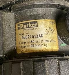Parker 06E22A13AC Pneumatic Filter/Regulator