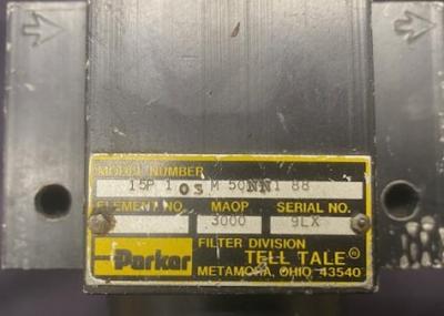 Parker 15P-103-M50NN1-88 Hydraulic Filter
