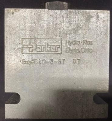 Parker B10-3-8T Valve Base