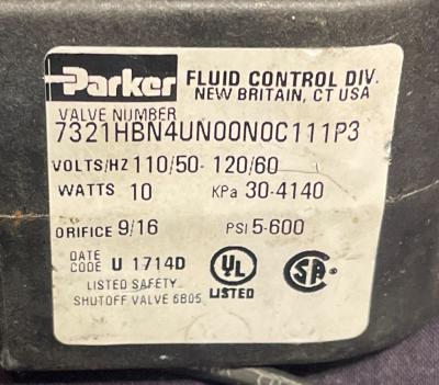 Parker Fluid Control Div. Data