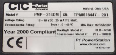 Parker Motion Panel Color Display PMP-314DM