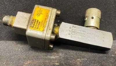 Parker Schrader Bellows 0R25B Exhaust Valve and F400S Flow Control Valve Unit