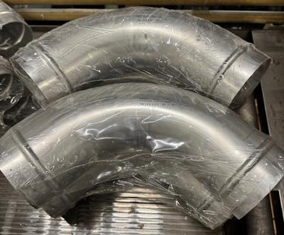 Parker Transair 4in 90degree elbow pipe connector RX02-L3-00