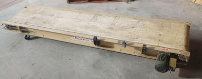 Plastic Process Equipment 8' conveyor motor side 