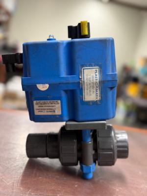 TRUEBLUE PLASTOMATIC ELECTRICAL ACTUATOR VALVE TRUEBLUE PLASTOMATIC ELECTRICAL ACTUATOR VALVE
