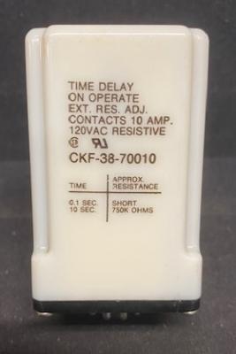 Potter & Brumfield CKF-38-70010 AC120V Time Delay Relay