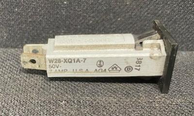 TE Connectivity Circuit Breaker W28-XQ1A-12 - Thermal 1P 12A 250V