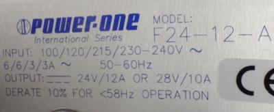 Power One F24-12-A 24V Power Supply