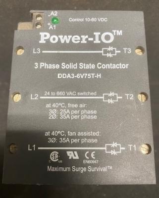 Power-IO DDA3-6V75T-H Solid State Contactor