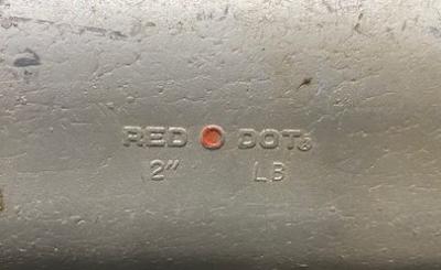 Red Dot DALB-6-CG 2" Elbow Conduit