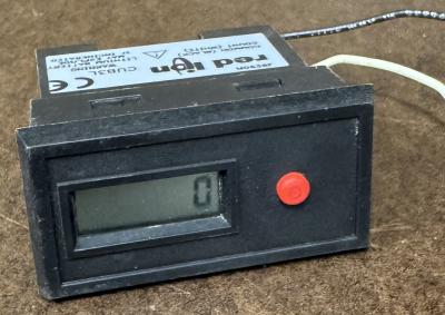 Red Lion Cub3L000 6 digit miniature electronic counter