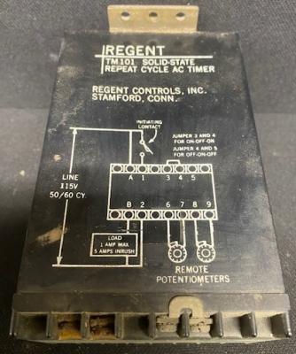 Regent TM101 Solid-State Repeat Cycle AC Timer