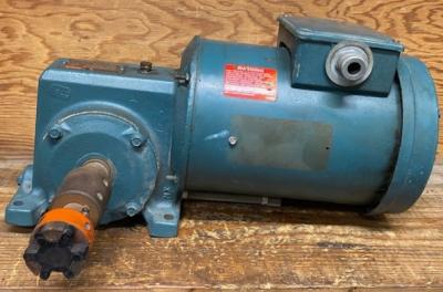 Reliance M635500001SS-07916514EB Gearbox w Motor