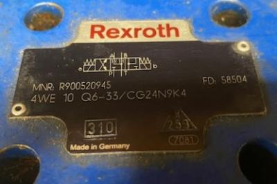 Rexroth 4WE 10 Q6-33CG24N9K4 Hydraulic Directional Control Valve