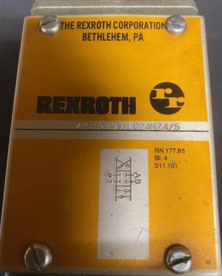 Rexroth 4WE10E11LG24NZ45 Double Solenoid Directional Valve