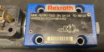 Rexroth 4WE6D62/EG24N9K4/62 Hydraulic Valve
