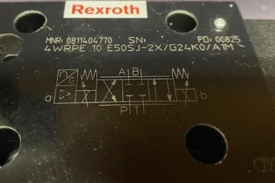 Rexroth 4WRPE10E50SJ-20/G24K0/A1M Hydraulic Valve