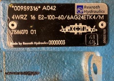 Rexroth 4WRZ 16 E2 100-60/6AG24ETZ4/M Hydraulic Valve
