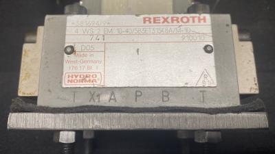 Rexroth 4WS2EM 10-40/5B3ET315K8A/M-10 Hydro Norma Servo Valve