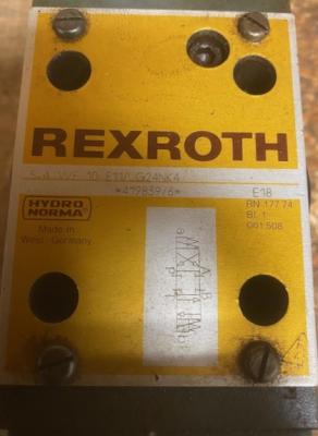 Rexroth 5-4-WE-10-E11LG24NK4 Hydraulic Valve
