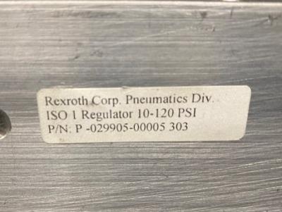Rexroth P-029905-00005 Pneumatic Valve