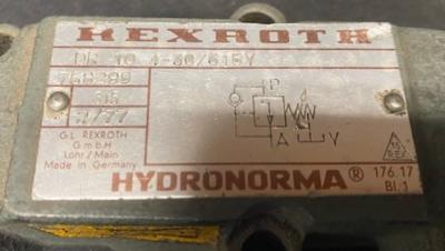 Rexroth-Hydronorma DR 10 4-30/315Y Hydraulic Valve