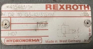 Rexroth-Hydronorma DR 10 G5-42/315YM Hydraulic Valve