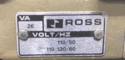 ROSS 2771B7001 Pneumatic Solenoid Valve