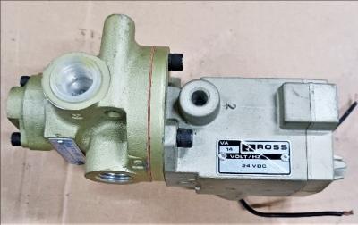 Valve with 24v DC Solenoid attached View Ross 2774B4011 Valve