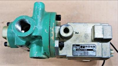 Valve with 110v Solenoid attached View Ross 2774B4011 Valve