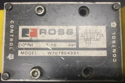 Ross W7076C4331 Pneumatic Valve