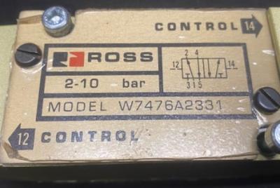 Ross W7476A2331 Pneumatic Solenoid Valve