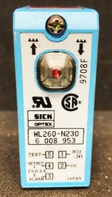 SICK WL260-N230 Optex Photoelectronic Sensor