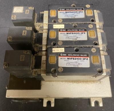 SMC NVFS3100-3FZ Solenoid Valve Assembly