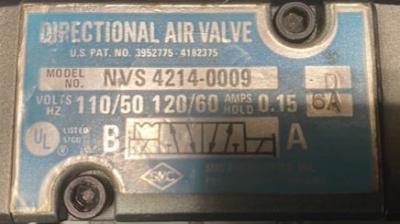 SMC NVS4214-0009D Pneumatic Valve