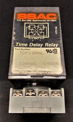 SSAC TDM120AL Time Delay Relay