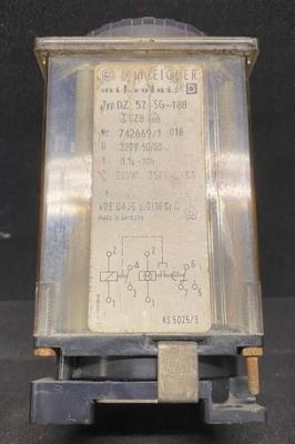 Schleicher DZ 52-SG-188 Mikrolais 0-3 Ranged Electromechanical Time Relay