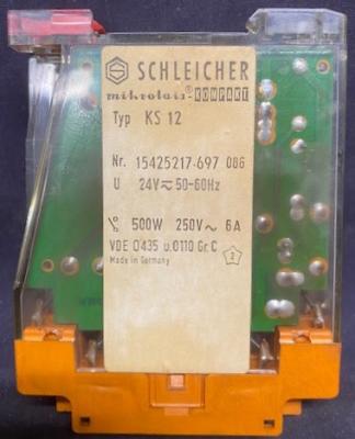 Schleicher KS 12 Time Delay Relay