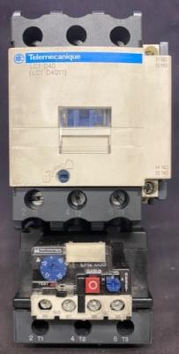 Schneider Electric-Telemecanique LC1D4011 Contactor with LR2D3555 Overload Relay