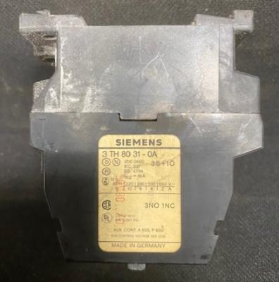 Siemens 3TH80 31-0A Contactor