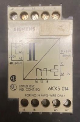 Siemens 6KX5 014 Contactor