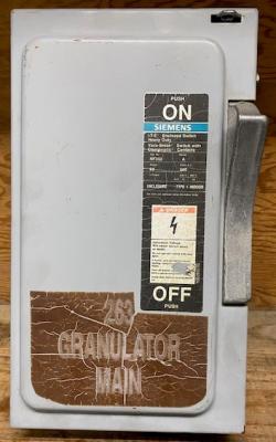 Siemens NF352 Series A Type 1 Enclosed Safety Switch
