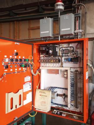 Signode Strapping Machine control cabinet