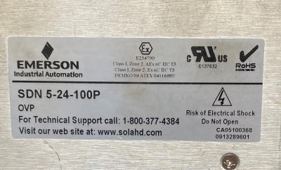 Sola Power Supply Data