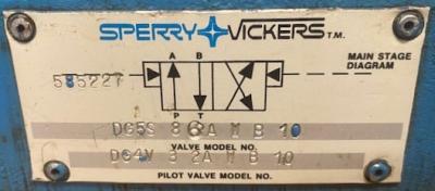 Sperry-Vickers DG5S 8 6A WB 10 Hydraulic Valve