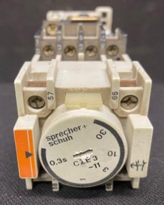 Sprecher + Schuh CA3-9 and CT 3(K) Motor Starter with Overload Relay