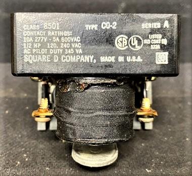 Square D 8501 C0-2 Series A Relay